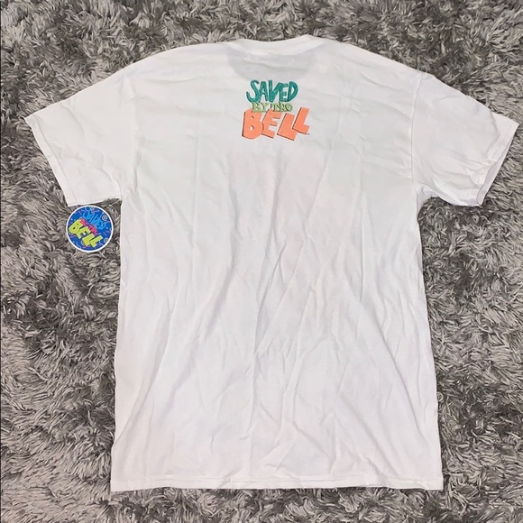 Saved by the bell Zach & Kelly graphic shirt NWT - Picture 6 of 8